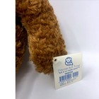 Vintage 2001 Princess Soft Toys Webster Teddy Bear Brown Plush Plaid Bow Tagged