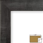 Craig Frames Bauhaus 125  1 25  Modern Black Pine Rustic Picture Frame 2-pack
