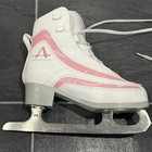 American Athletic Shoe Youth Ice Skates Figure Skates Size 3 Girls White Pink