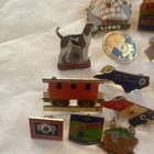 Lions Club Enamel Lapel Pin Lot Mixed State   Convention Pins 1977-1990 Vintage