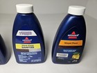 3 Bissell Wood Hard Floor Cleaner   Sanitizer 8fl Oz Crosswave Spinwave