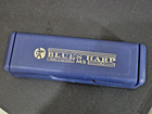 Hohner Blues Harp Ms Diatonic Harmonica Silver Square Hole Case Made In Germany