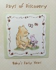 Winnie The Pooh Baby Book Photo Album Early Years Days Of Discovery Disney 2009