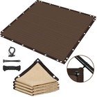 Outdoor Sun Shade Mesh Cover Sail Canopy Shelter Patio Yard Pool Uv Protection