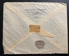 1940 Cairo Egypt Censored Commercial Cover To New York Usa