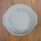 Pampered Chef Round Stoneware Baking Bowl Dish Pan Family Heritage Collection