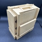 Vintage 1983 World Wide Media Folding Sewing Box Case With Thread