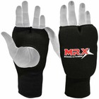 Karate Mitts Elasticated Padded Martial Arts Boxing Training Gloves Mma 