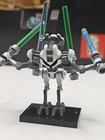New Star Wars General Grievous  white Armor  Custom Lego Minifigure 75286