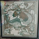 Vintage Alice Through The Looking Glass Blotter Art Mark Mccloud  Gold green Ink