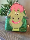 Loungefly Rare   Htf Pete s Dragon Sequin Elliott In Pristine Condition              