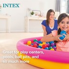 100-pack Intex Small Plastic Multi-colored Fun Ballz For A Ball Pit  open Box 