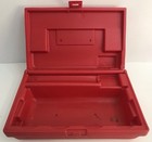 A c  Gilbert Erector Parts With Red Plastic Case Vintage 1970s D  read 