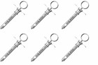 Lot Of 6 Hu-friedy Cw Style Dental Anesthetic Aspirating 1 8ml Syringe Syrcw
