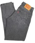 Levis 511 Jeans Mens 30x30 Dark Gray Denim Slim Fit Stretch Casual