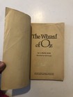 Vintage The Wizard Of Oz Paperback Book  flaws 3125v50c