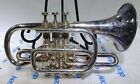 Vintage Conn Elkhart Ind  Cornet With Case Owned By Leonard B Smith Pat 1886 Sn