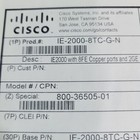 Cisco Ie 2000 Ie-2000-8tc-g-n 8-port Data Industrial Ethernet Din-rail Switch