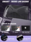 Car Gun Safe  Portable Biometric Safes For Pistols With Cable  Fingerprint      