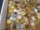 Huge Lot Coins Token 4 Lbs  Tokens Coin Casino President Arcade Transit Lot V