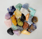 1 2 Lb Assorted Mix Rough Stones - Bulk Random Crystals - Raw Natural Stones    