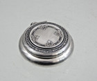 Fine Antique Sterling Silver Pill Box   Pendant American Blackinton Co  1900 s