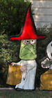 Lucy As Witch Ghost Rock   Peanuts Great Pumpkin   Halloween Lawn Art Yard Decor