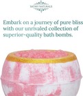 Crystal Bath Bombs  Set     Aromatherapy Ode Fizzies With Nourishing
