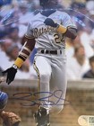Barry Bonds Signed Autographed 8x10 Baseball Pittsburg Photo Coa