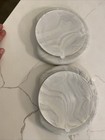 Silicone Baby Or Toddler Plates With Auction Set Of 2 Faux Marble