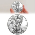 1 Troy Ounce 999 Fine Silver 2018 American Eagle Walking Liberty Bullion Coin