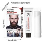 Men Black Beard Simple Hair Dye Color Shampoo Permanent Darkening Hair Coloring