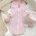 Baby Swaddle Wrap  Cotton Zipper Sleep Sack  Wearable Blanket For Newborn