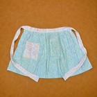 Handmade Lot Of 6 Vintage Handmade Multicolor Waist   Bib Aprons Floral Striped