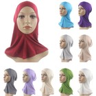 Muslim Women Hijab Wrap Inner Caps Islamic Underscarf Ninja Turban Scarf Shawl
