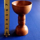 Antique Early 20th Century Wooden Dice Drop 7 H X 4 D Pristine Condition Rare
