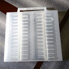 Sulky Universal Slimline Thread Box Carry Case 64 Spools Clear