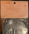 Vtg Dritz Easy Ezy-hem Metal Gauge   Nos 1970s Hems  Scallops Etc  Measure Guide