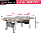 Air Hockey Table With Arcade Electronic Scorer  Perfect For Family Game Rooms