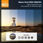 K f Concept 2 In1 Variable Fader Nd2-32   Cpl Filter 49 55 58 67 77 82mm Nano-x