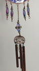 33  Long Purple Angel Copper And Gem Wind Chime Garden Patio Decoration