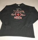 Sprenger Red Rose Beer Lancaster Pa Long Sleeve T Shirt Size Medium Black Cotton