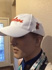 Hooters White Baseball Cap Golf Hat   Orange Owl Adjustable New - Free Shipping 