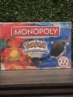 Monopoly Pokemon Kanto Edition Board Game With 6 Metal Tokens - New Sealed