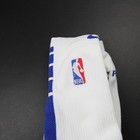 Nike Nba Authentics Dri-fit Socks Men s White blue New With Tags