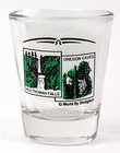 Oregon State Scenery Green New Shot Glass Shotglass