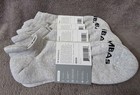 4-pack  4 Pairs  Bombas Solids Ankle Socks - Grey - Men s Large