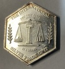  e  Rare Silver Hex Trade Unit America Eagle Lib  Bell 1oz 999 Fine Troy Ounce
