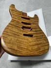 Aaaaa Guitar Body Blank Mahogany Core Golden Phoebe Top Natural Stunning Grain