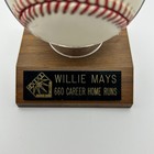 Willie Mays Signed Official Baseball    say Hey Kid    Giants Legend 660 Hr 24x As